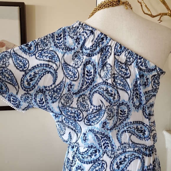 Ralph Lauren 💯Cotton One Shoulder Dress - Picture 7 of 14